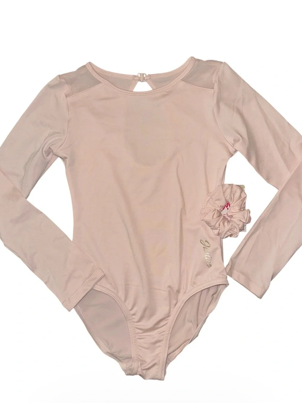 Justice Long Sleeve Gymnastics and Dance Leotard for Girls